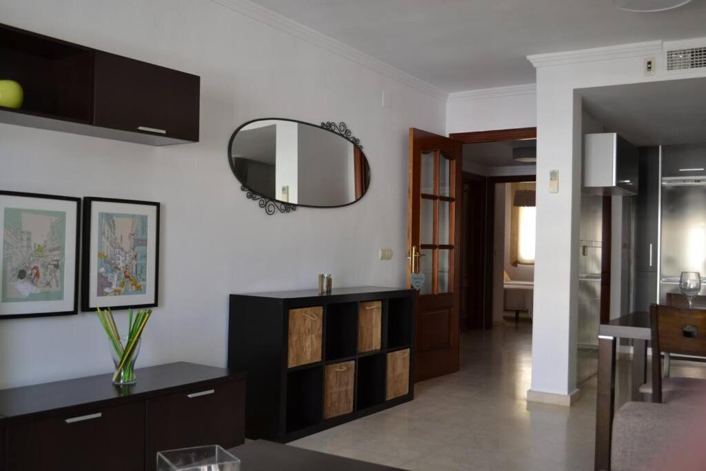 Precioso Apartamento En Primera Linea De Playa En Caleta De Velez Ngoại thất bức ảnh